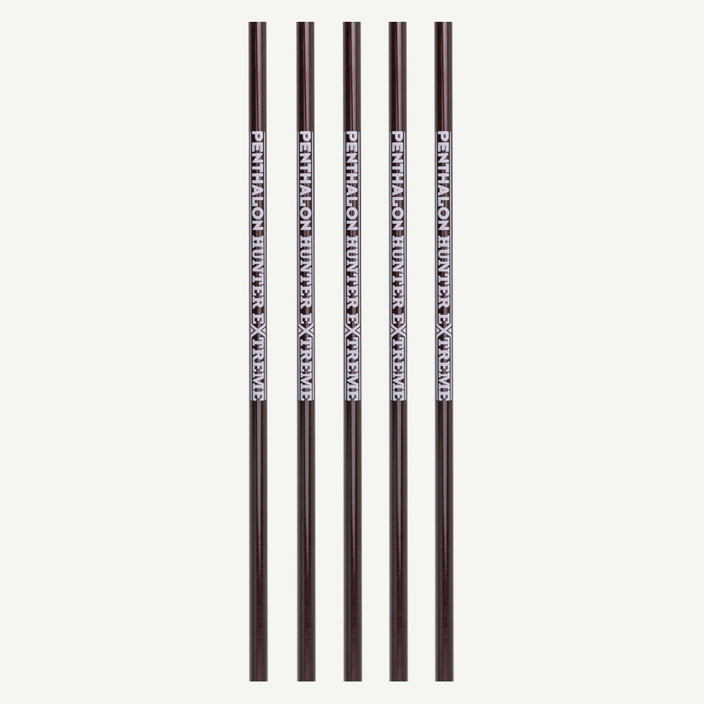 100923 Penthalon Carbonschäfte Hunter Extreme ColorStrike Iron Red 500