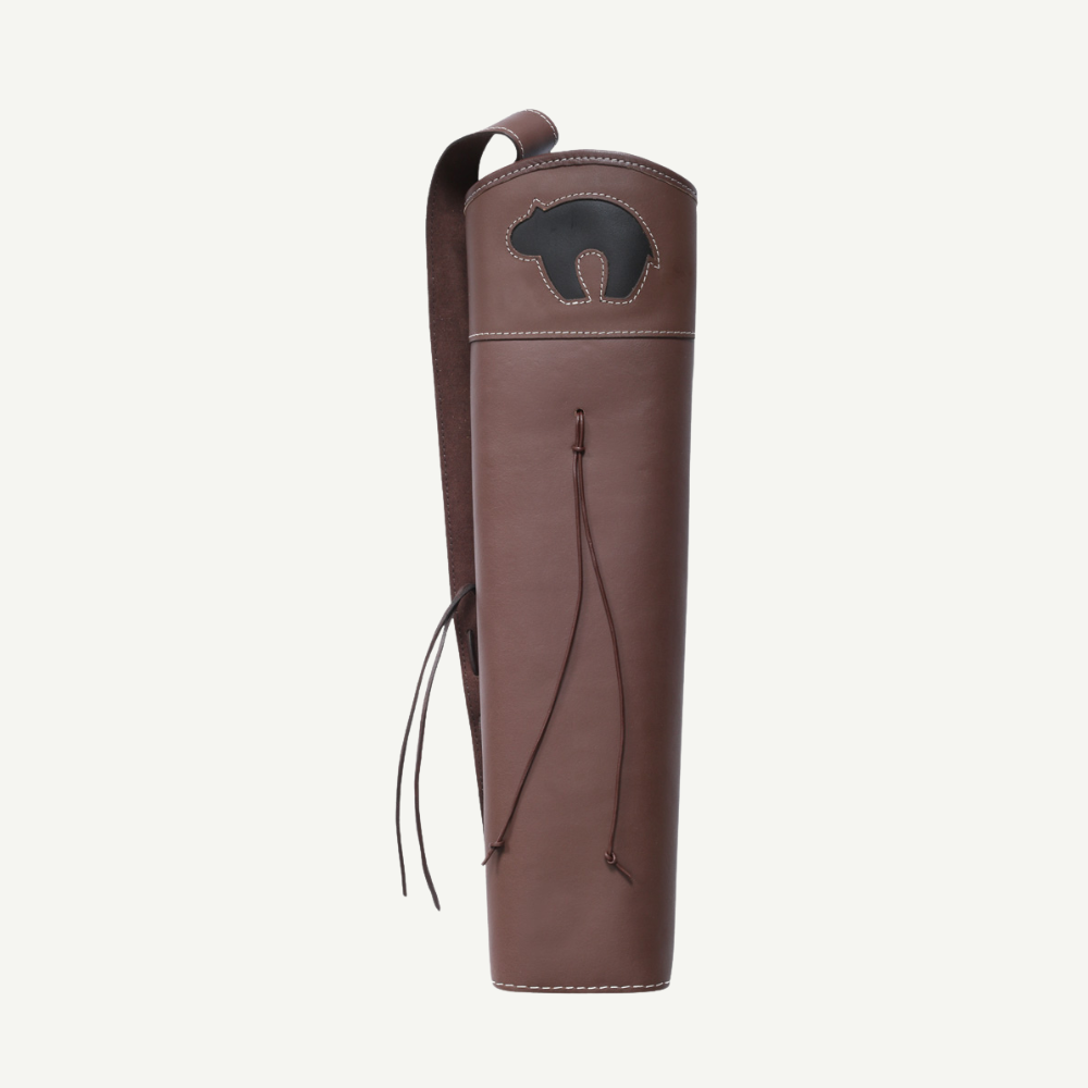 Rückenköcher Bearpaw Long braun