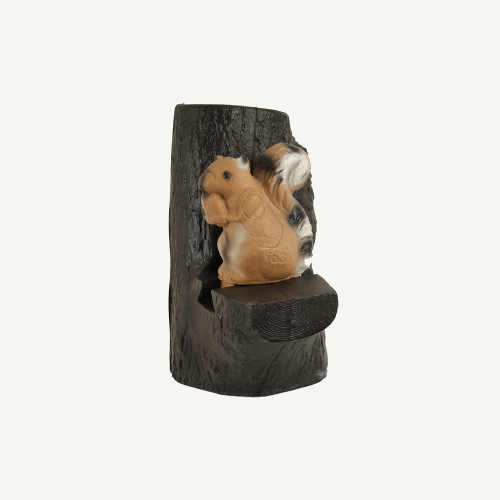 3D Tier Franzbogen Eichhörnchen & Backstop