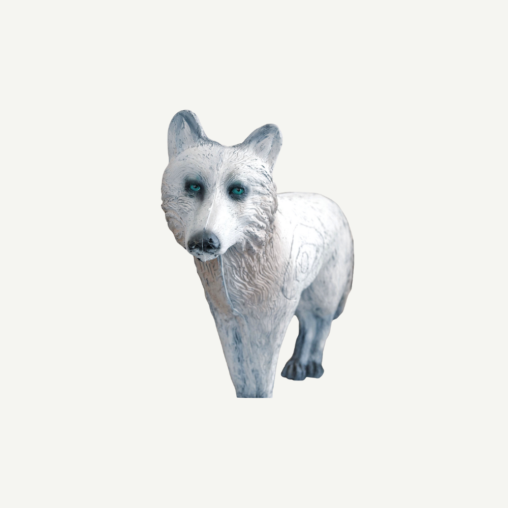 Leitold Weisser Wolf laufend