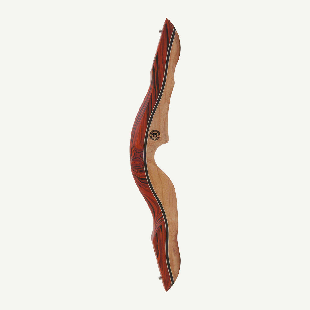 Bearpaw Take Down Bogen Mittelteil Mohawk 17 Zoll Cocobolo Quilted Maple