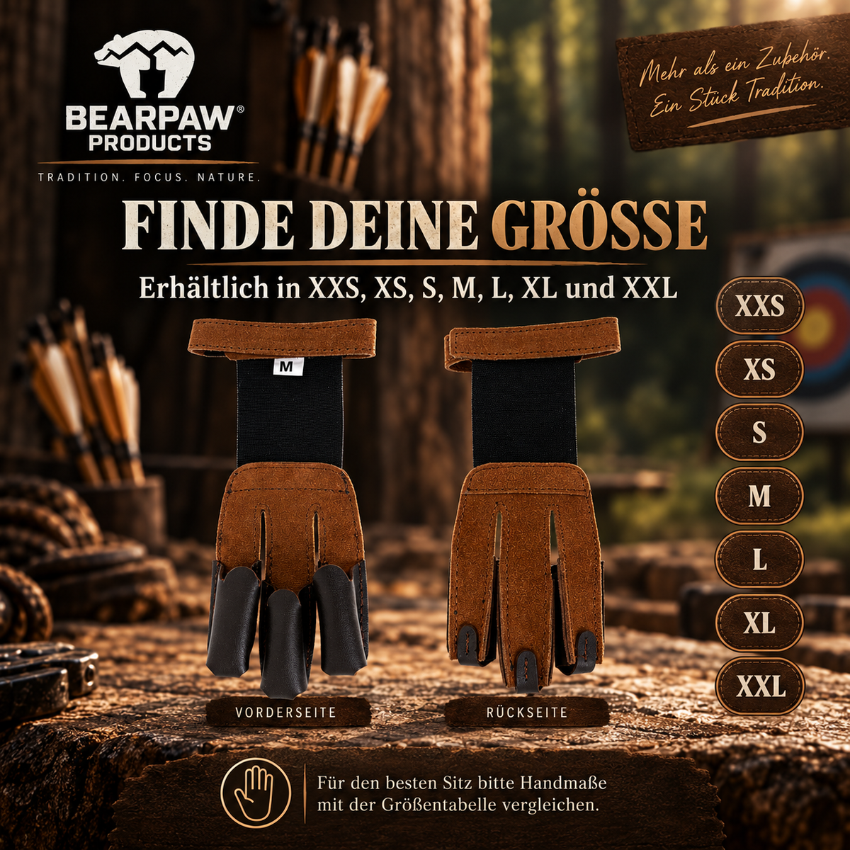 Schießhandschuh Traditional
