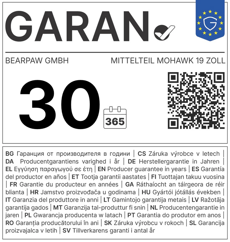 GARAN label: 30-year producer guarantee