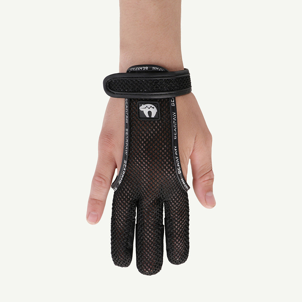 Schießhandschuh Summer Schwarz