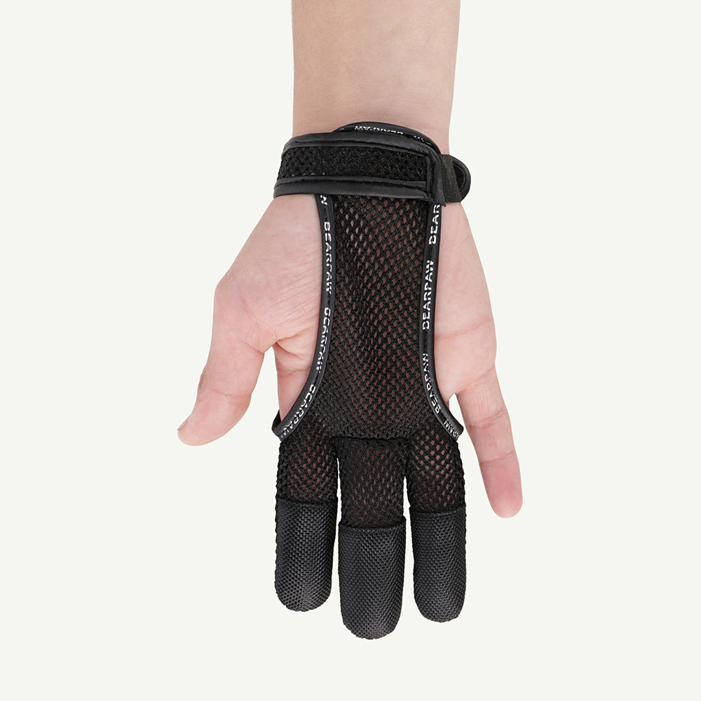 Schießhandschuh Summer Schwarz