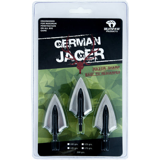 10336 Pack of 3 Broadhead German Jager