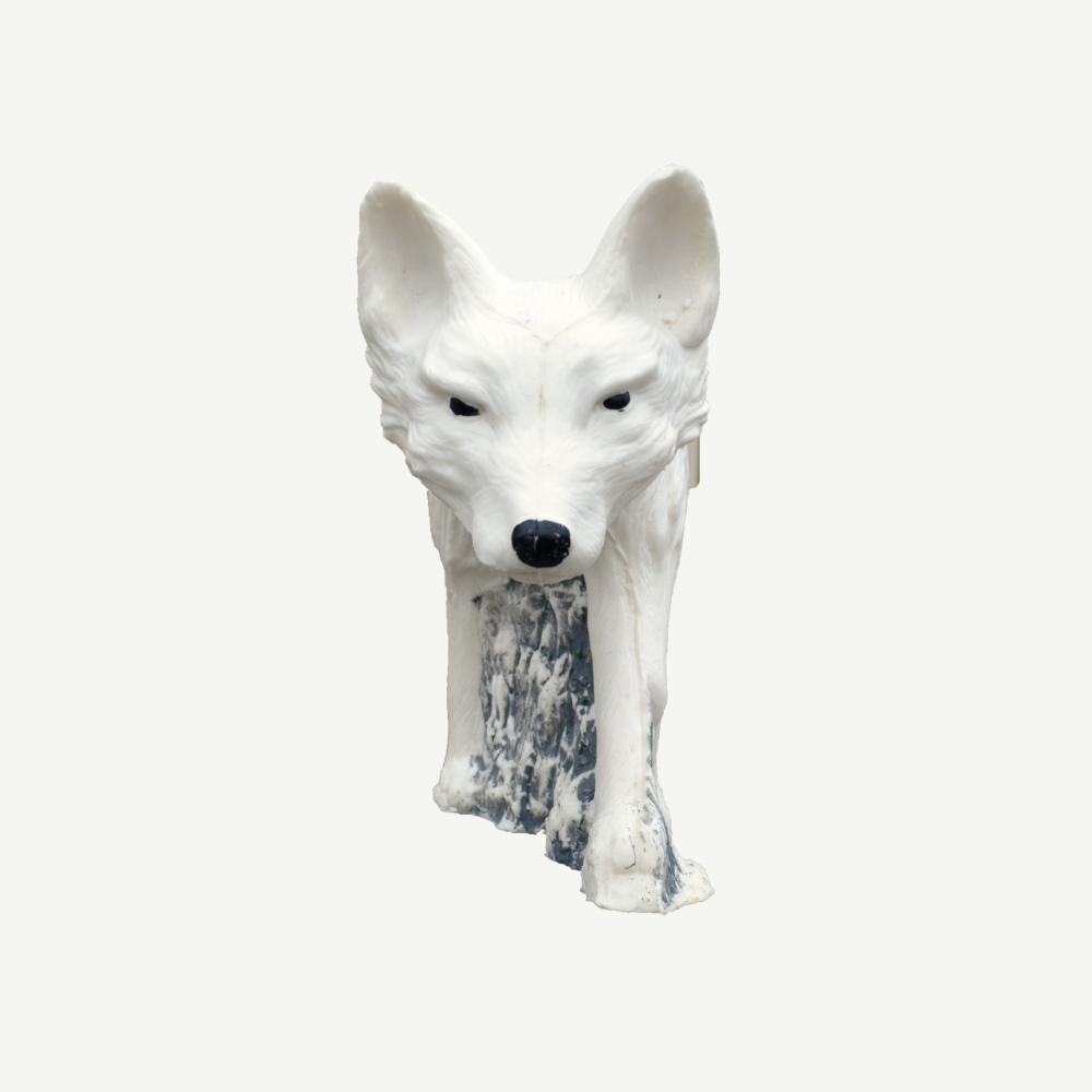 IBB 3D Tier schnurrender Polarfuchs