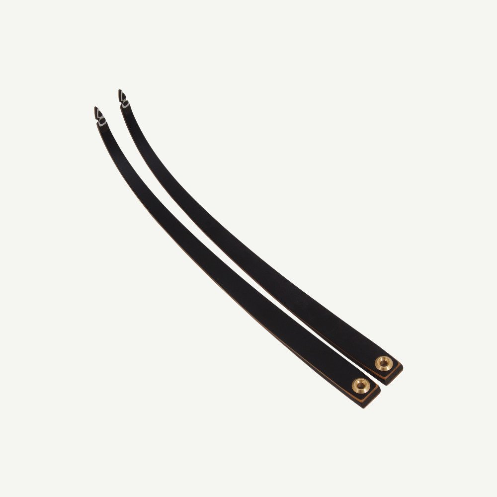 Bearpaw Limbs Recurve Lang Schwarzes Glas