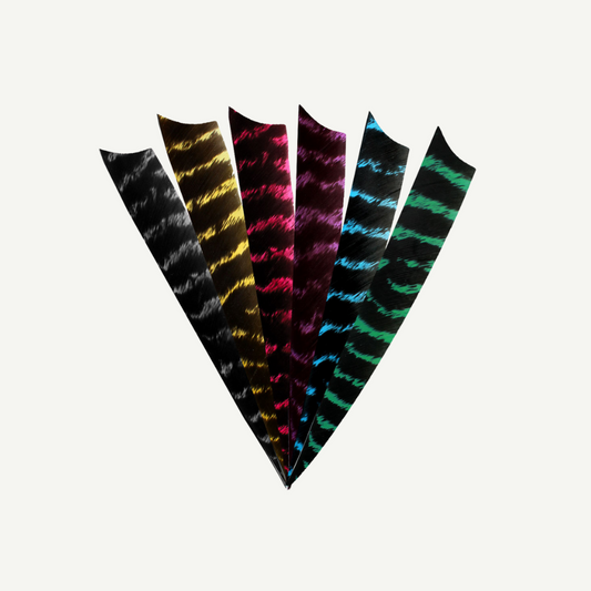 Feder RW Shield 5 Zoll naturgestreift