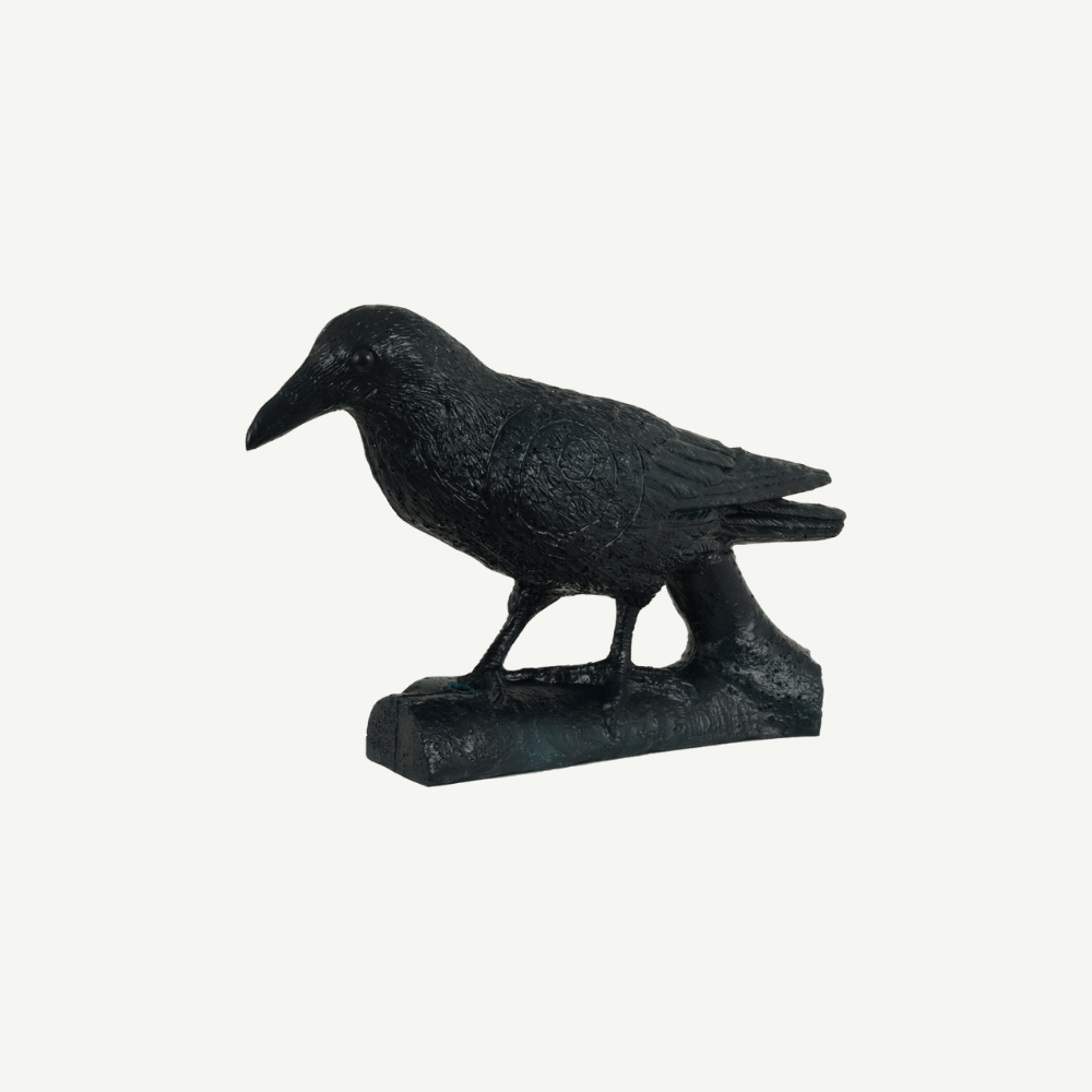 3D Tier Franzbogen Kolkrabe