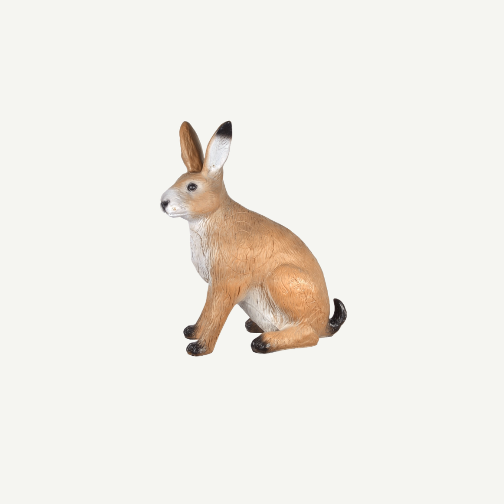 3D Tier Franzbogen Großer Feldhase