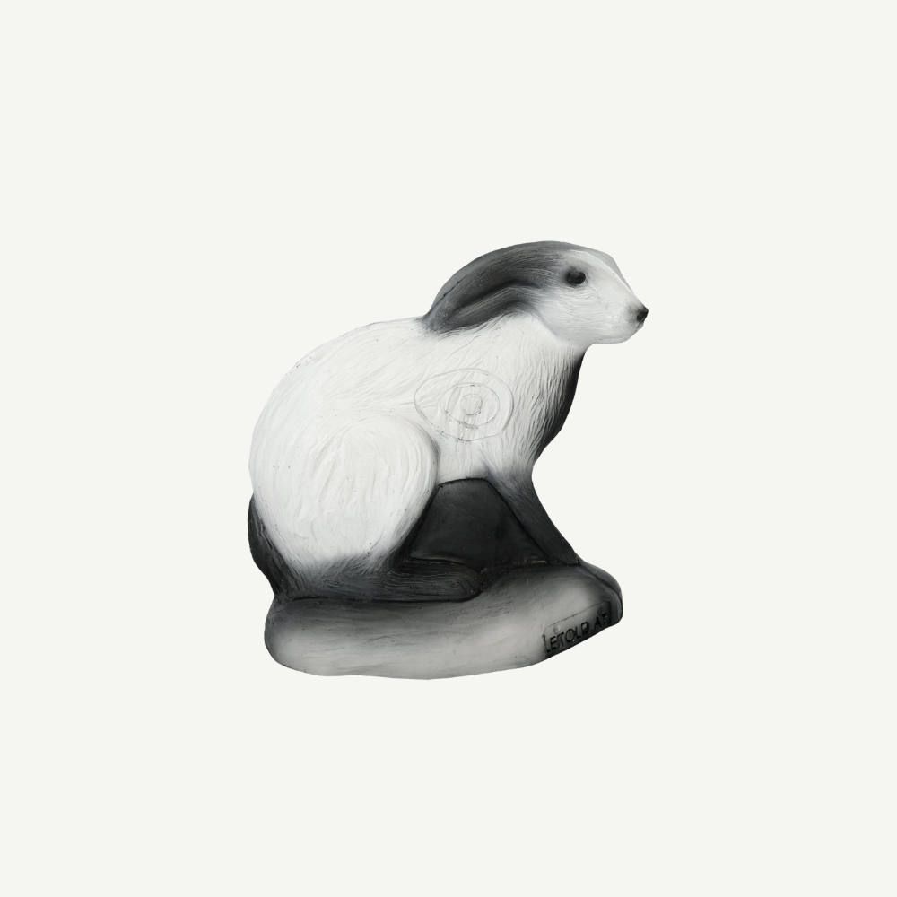 Leitold Schneehase sitzend