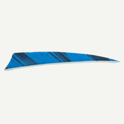 Feder RW Shield 4 Zoll camo blau schwarz