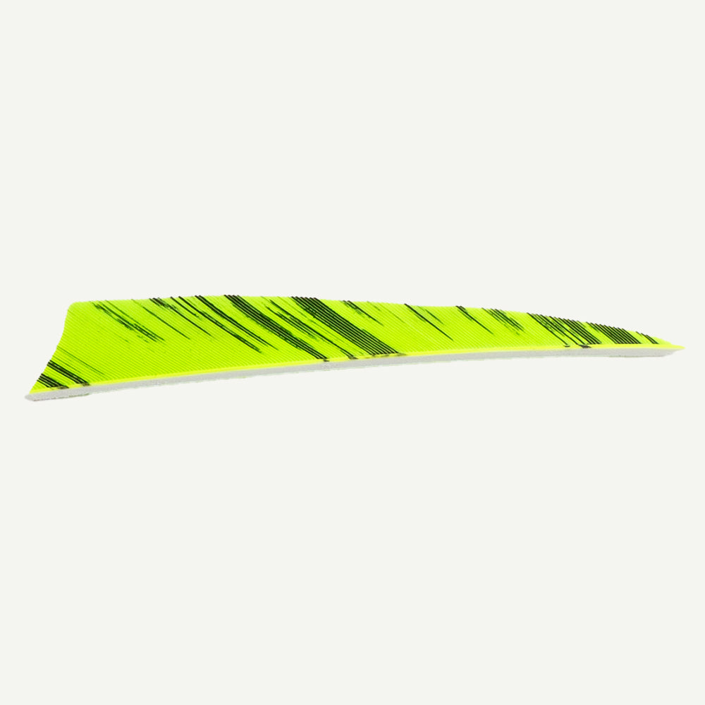 Feder RW Shield 4 Zoll camo flo. grün schwarz