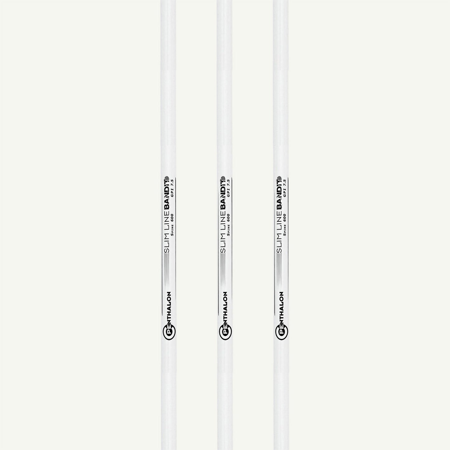 Penthalon Carbonschäfte Bandit Slim Line Neon weiss 600