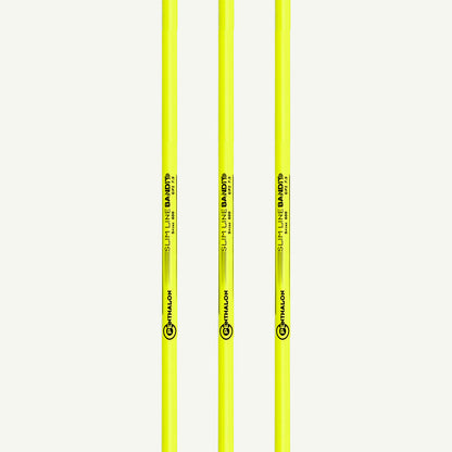 Penthalon Carbonschäfte Bandit Slim Line Neon gelb 1600