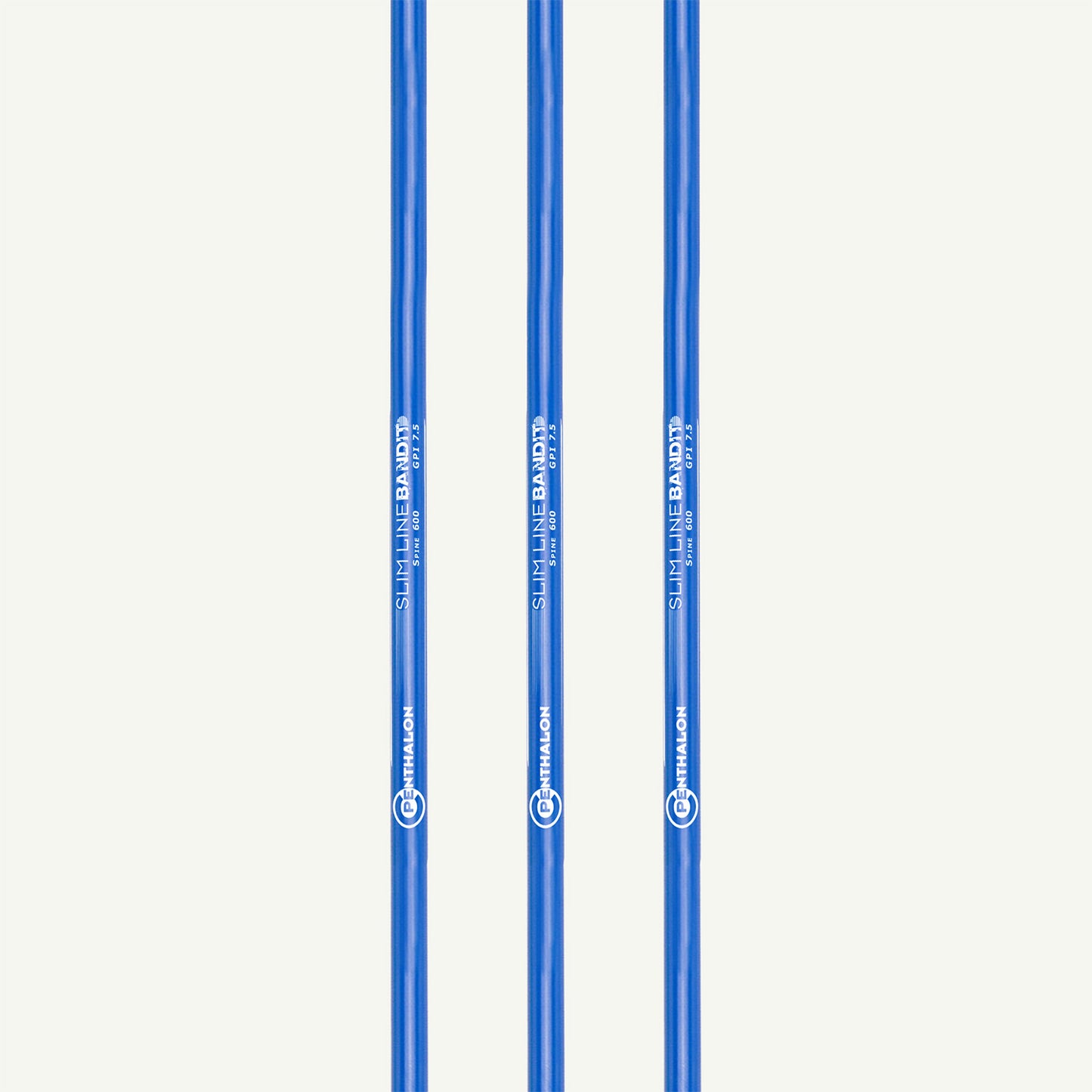 Penthalon Carbonschäfte Bandit Slim Line Neon blau 1600