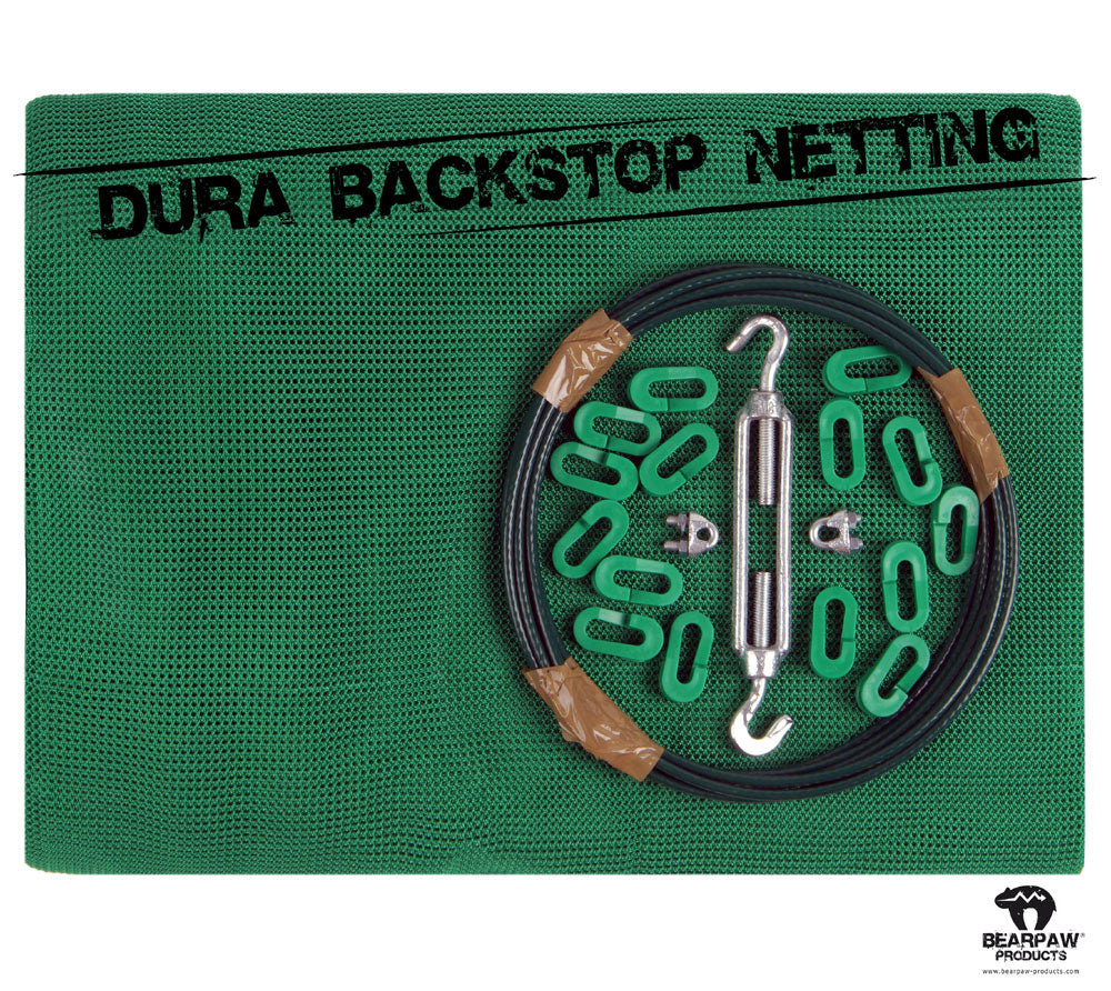 600484 Dura Backstop Netting Green | 4 meters 