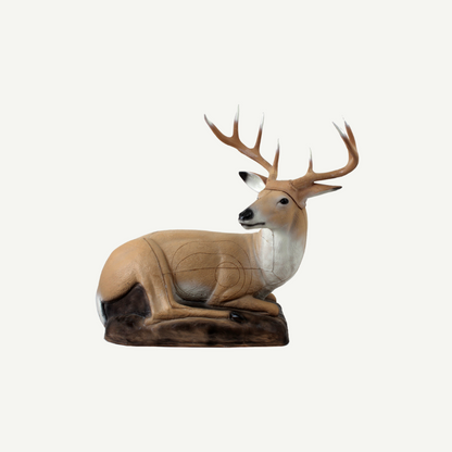 60196 3D Tier Franzbogen Liegender Hirsch