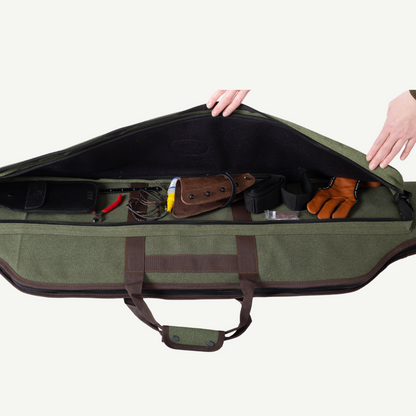 70226 Bogentasche Recurve Deluxe Forest Green