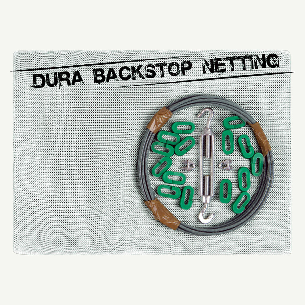100386 Dura Backstop Netting White | 3 meters