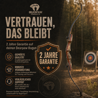Penthalon Take Down Bogen Recurve Hero 62 Zoll