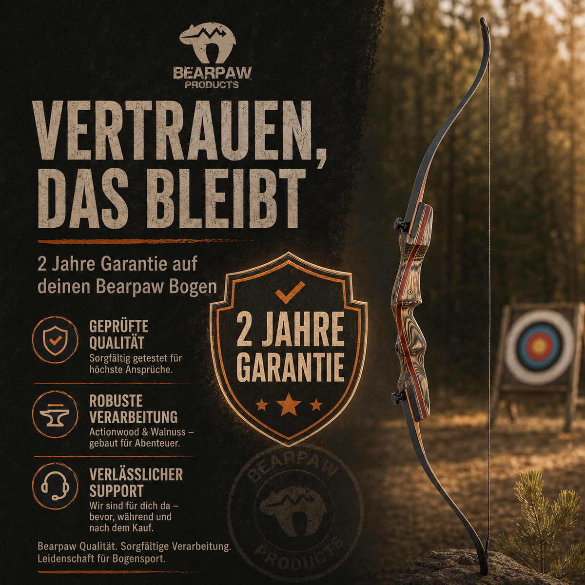 Penthalon Take Down Bogen Recurve Hero 66 Zoll