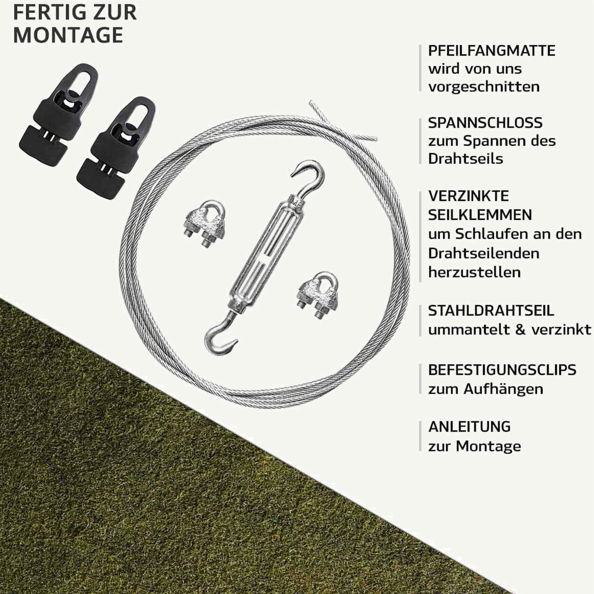 Dura Green Nature Pfeilfangmatte