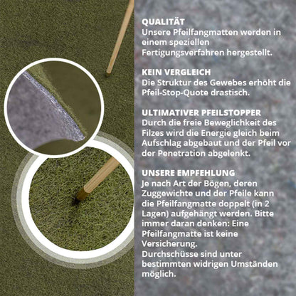 Dura Green Nature Pfeilfangmatte