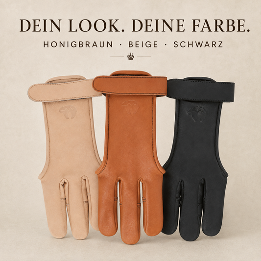 Schießhandschuh Nature